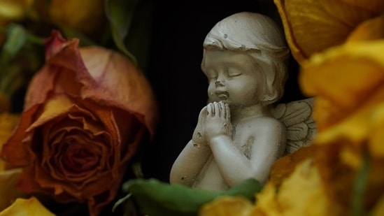 Representative image of a little angel praying. (Pixabay)