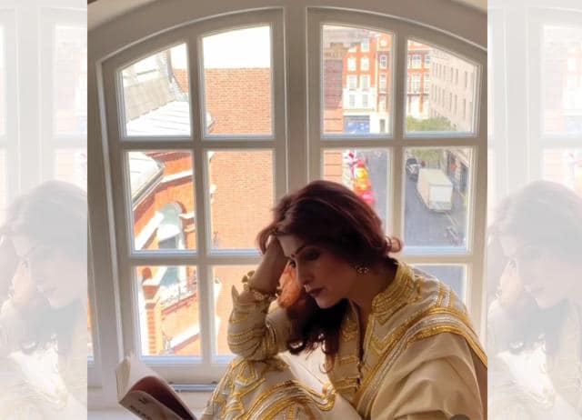 Last year, Khanna moved to London to earn her Masters degree in Creative & Life Writing. (instagram/twniklerkhanna) Last year, Khanna moved to London to earn her Masters degree in Creative & Life Writing. (instagram/twniklerkhanna)