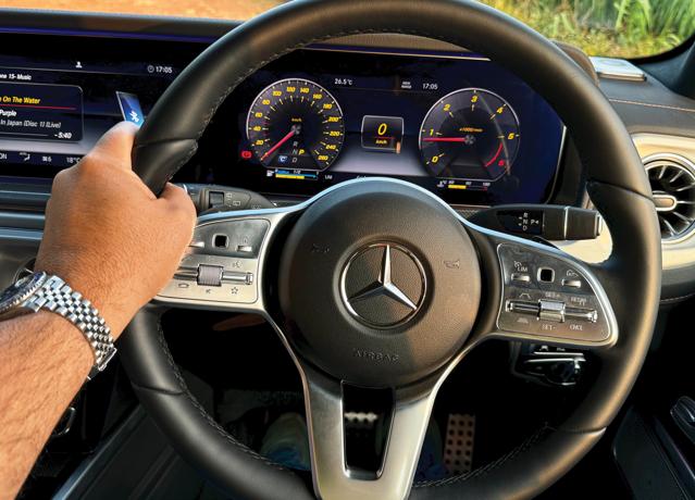It’s quite a hike to the high driver’s seat (there’s no footrest), but you feel like you’re on the top of the world. It’s quite a hike to the high driver’s seat (there’s no footrest), but you feel like you’re on the top of the world.