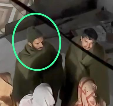 A video grab of LeT terrorist Quari who was gunned down in Rajouri on Thursday. A video grab of LeT terrorist Quari who was gunned down in Rajouri on Thursday.