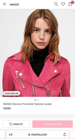 The pink-tailored jacket from Mango was the most ordered item by Delhiites who shopped on Myntra, The pink-tailored jacket from Mango was the most ordered item by Delhiites who shopped on Myntra,