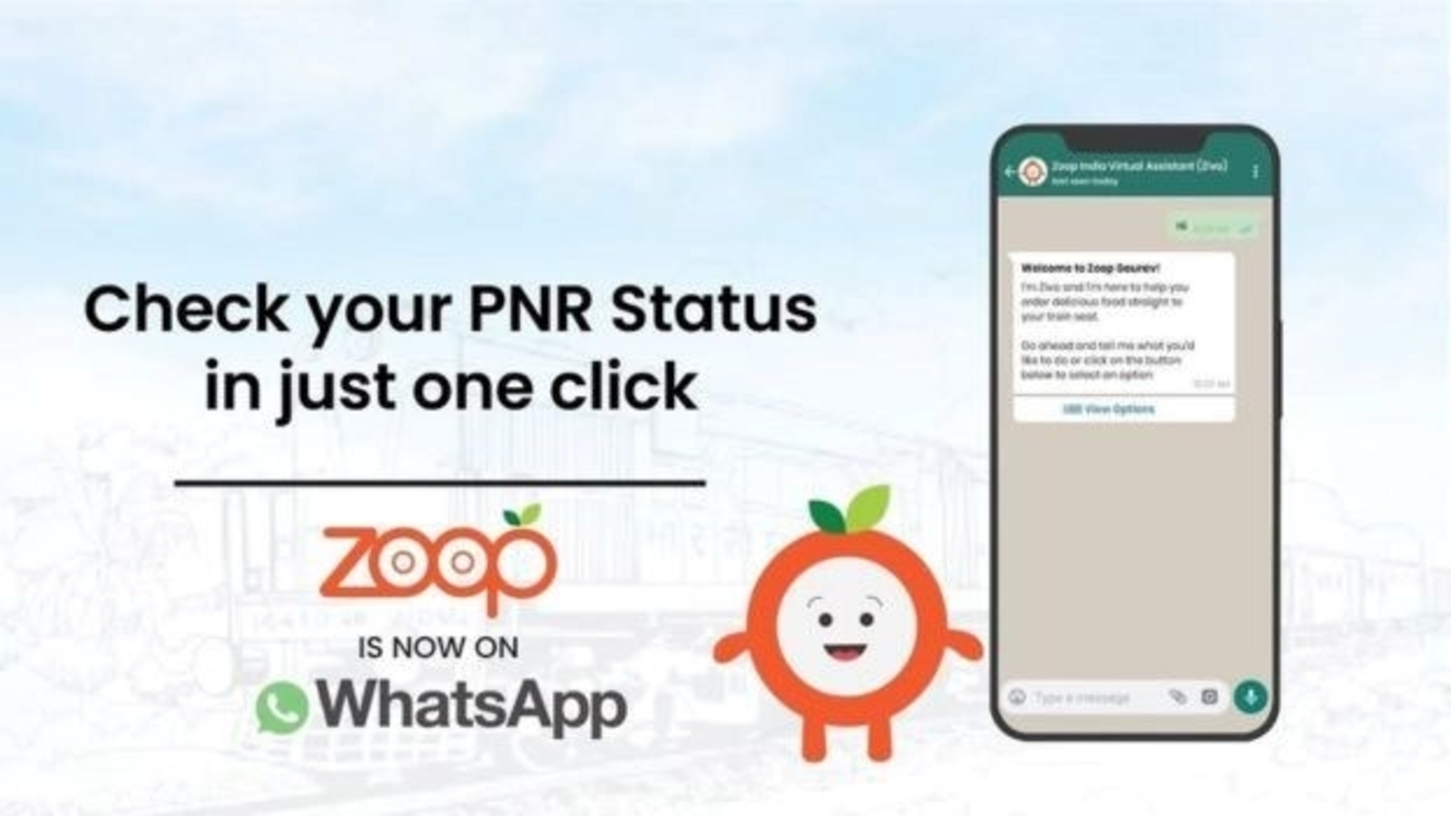 Now Easily Check PNR status and Order food in train on WhatsApp - Vimarsana News