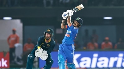 The left-handed Ishan Kishan had scored a half-century while Rinku Singh finished off the record chase. (BCCI-X) The left-handed Ishan Kishan had scored a half-century while Rinku Singh finished off the record chase. (BCCI-X)