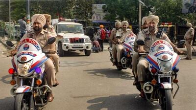Ahead of the launch of the ambitious Sadak Surakhya Force project, Punjab Police is set to take the help of MapmyIndia’s Mappls app developed specially for India to guide commuters with real-time traffic updates and safety alerts. (PTI file photo) Ahead of the launch of the ambitious Sadak Surakhya Force project, Punjab Police is set to take the help of MapmyIndia’s Mappls app developed specially for India to guide commuters with real-time traffic updates and safety alerts. (PTI file photo)