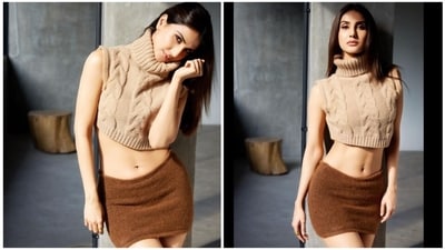 Turtleneck Tops: Turtlenecks are an elegant choice for winter layering. They exude a unique charm and are often considered a fall/winter classic. Besides, turtlenecks are functional as they offer added warmth around the neck and lend a touch of sophistication to your ensemble. A well-fitted turtleneck can be worn under blazers, coats, or even on its own, making it a versatile choice for the season. (Instagram/@_vaanikapoor_) Turtleneck Tops: Turtlenecks are an elegant choice for winter layering. They exude a unique charm and are often considered a fall/winter classic. Besides, turtlenecks are functional as they offer added warmth around the neck and lend a touch of sophistication to your ensemble. A well-fitted turtleneck can be worn under blazers, coats, or even on its own, making it a versatile choice for the season. (Instagram/@_vaanikapoor_)