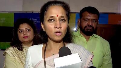 During the meetings held with the civic authorities, Sule got aggressive over civic apathy and asked the PMC administration to stop giving permissions for new constructions if they were not able to provide ample drinking water. (ANI) During the meetings held with the civic authorities, Sule got aggressive over civic apathy and asked the PMC administration to stop giving permissions for new constructions if they were not able to provide ample drinking water. (ANI)