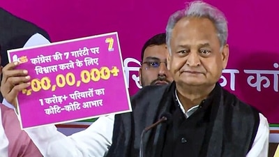 Rajasthan chief minister Ashok Gehlot. (PTI) Rajasthan chief minister Ashok Gehlot. (PTI)