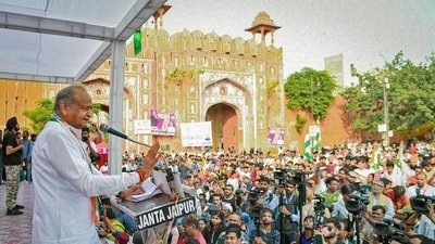 Can Gehlot’s efforts to reach out to a wider section of society through a large bouquet of welfare schemes turn things around for the Congress? (ANI) Can Gehlot’s efforts to reach out to a wider section of society through a large bouquet of welfare schemes turn things around for the Congress? (ANI)