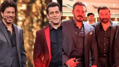 Salman Khan has worked with both Shah Rukh Khan and Sunny Deol. Salman Khan has worked with both Shah Rukh Khan and Sunny Deol.