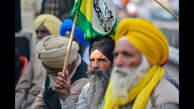 The Samyukt Kisan Morcha has called a three-day protest from November 26 to 28. (PTI photo/for representation only)