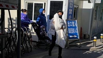 China has reported a spike in respiratory illness among children resulting in a massive surge in hospitalisation. (AP)
