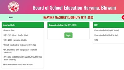 HTET 2023 admit card released at bseh.org.in, here's direct link to download HTET 2023 admit card released at bseh.org.in, here's direct link to download