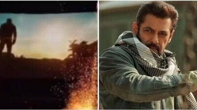 Salman Khan's fans burst firecrackers inside theatres recently.