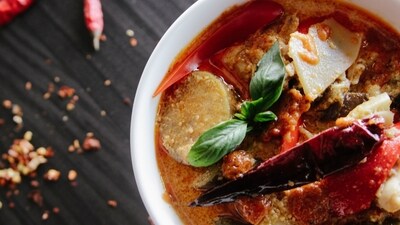 Mindful evening meal: Avoid heavy or spicy foods in the dinner as they may cause acid reflux and discomfort. (Unsplash) Mindful evening meal: Avoid heavy or spicy foods in the dinner as they may cause acid reflux and discomfort. (Unsplash)