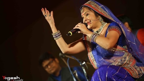 Malini Awasthi will present folk tunes in Bhojpuri, Awadhi and Hindi at the ongoing Jashn-e-Adab's Cultural Kaarva'n Virasat.