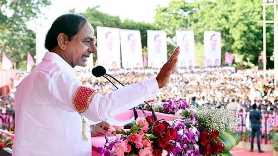 Telangana Chief Minister K Chandrasekhar Rao (HT_PRINT)