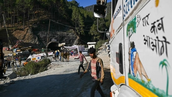 Rescuers plan to provide board games and playing cards to the workers trapped inside as the operation to evacuate them continues to get disrupted by multiple delays, an official said.&nbsp;(AFP)