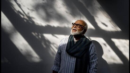 Mumbai, India - Nov. 24, 2023: Chhagan Bhujbal Member of the Maharashtra Assembly pose for the photos during interview in Mumbai, India, on Friday, November 24, 2023. (Photo by Satish Bate/ Hindustan Times) (Hindustan Times)