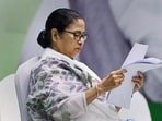 West Bengal Chief Minister and TMC supremo Mamata Banerjee during a party meeting, in Kolkata, Thursday, Nov. 23, 2023. West Bengal Chief Minister and TMC supremo Mamata Banerjee during a party meeting, in Kolkata, Thursday, Nov. 23, 2023.