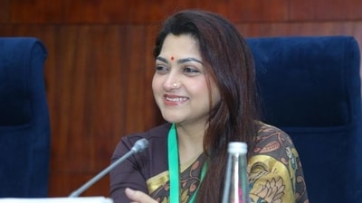 Khushbu Sundar is presently a member of the BJP’s national executive committee. Khushbu Sundar is presently a member of the BJP’s national executive committee.
