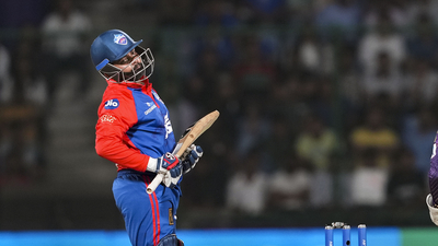 Delhi Capitals batter Prithvi Shaw during IPL 2023 (PTI) Delhi Capitals batter Prithvi Shaw during IPL 2023 (PTI)