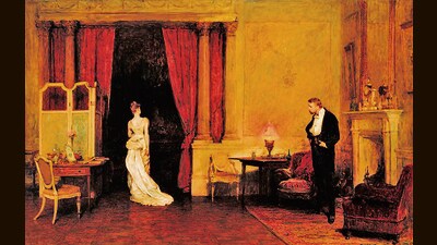 The First Cloud (1887) by William Quiller Orchardson. It is lonely enough in a difficult marriage. Why judge someone for seeking comfort in a little illusion? (Tate Museum) The First Cloud (1887) by William Quiller Orchardson. It is lonely enough in a difficult marriage. Why judge someone for seeking comfort in a little illusion? (Tate Museum)