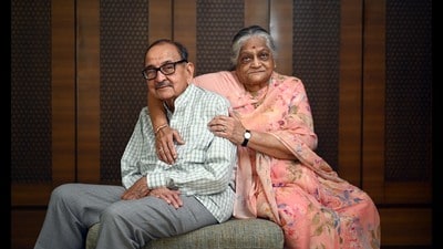 While Shambhu Kumar Kasliwal built the business, his wife Rajkumari is known to have documented family history painstakingly in diaries. (Raju Shinde) While Shambhu Kumar Kasliwal built the business, his wife Rajkumari is known to have documented family history painstakingly in diaries. (Raju Shinde)