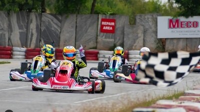 Hunner Singh grabbed a podium finish.