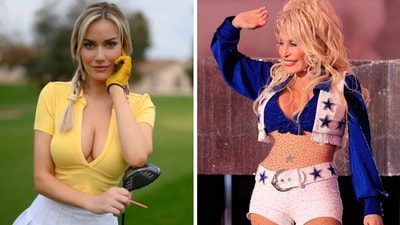 Paige Spiranac expressed her admiration for Dolly Parton (Instagram)