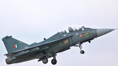 PM Modi completed a sortie with indigenously developed Tejas fighter jets. (NarendraModi/Twitter) PM Modi completed a sortie with indigenously developed Tejas fighter jets. (NarendraModi/Twitter)