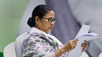 West Bengal Chief Minister and TMC supremo Mamata Banerjee during a party meeting, in Kolkata, Thursday, Nov. 23, 2023. (PTI) West Bengal Chief Minister and TMC supremo Mamata Banerjee during a party meeting, in Kolkata, Thursday, Nov. 23, 2023. (PTI)
