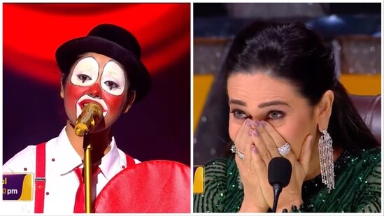 Mahima's rendition of Jeena Yahan Marna Yahan moved Karisma Kapoor.
