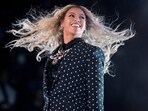 Beyonce performs at a Get Out the Vote concert for Democratic presidential candidate Hillary Clinton at the Wolstein Center in Cleveland, Ohio, Nov. 4, 2016 (AP Photo/Andrew Harnik, File)