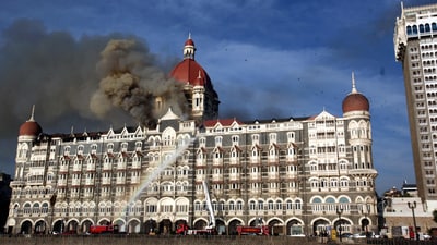 The Taj Mahal Palace -- one of the targets during the 26/11 Mumbai terror attacks. (HT Photo) The Taj Mahal Palace -- one of the targets during the 26/11 Mumbai terror attacks. (HT Photo)