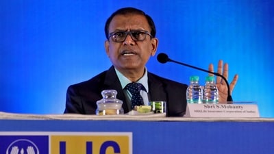 Siddhartha Mohanty is chairman of Life Insurance Corporation of India (LIC). (REUTERS)