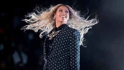 Beyonce performs at a Get Out the Vote concert for Democratic presidential candidate Hillary Clinton at the Wolstein Center in Cleveland, Ohio, Nov. 4, 2016 (AP Photo/Andrew Harnik, File) (AP) Beyonce performs at a Get Out the Vote concert for Democratic presidential candidate Hillary Clinton at the Wolstein Center in Cleveland, Ohio, Nov. 4, 2016 (AP Photo/Andrew Harnik, File) (AP)