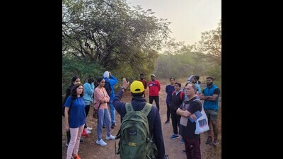 Out of the 30 teams that participated in the week-long birding marathon organised from November 5 to 12 at Vetal Tekdi by the Vetal Tekdi Bachav Kruti Samiti (VTBKS), four teams have won. (HT PHOTO) Out of the 30 teams that participated in the week-long birding marathon organised from November 5 to 12 at Vetal Tekdi by the Vetal Tekdi Bachav Kruti Samiti (VTBKS), four teams have won. (HT PHOTO)