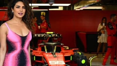 Priyanka Chopra at the F1 Grand Prix in Abu Dhabi. Priyanka Chopra at the F1 Grand Prix in Abu Dhabi.
