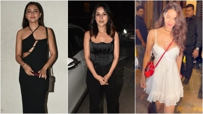 Tejasswi Prakash, Shehnaaz Gill and Disha Patani make a fashionable statement at a party. Tejasswi Prakash, Shehnaaz Gill and Disha Patani make a fashionable statement at a party.