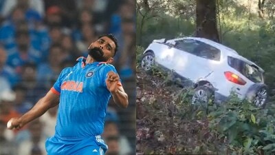 Mohammed Shami rescued a car accident victim. Mohammed Shami rescued a car accident victim.