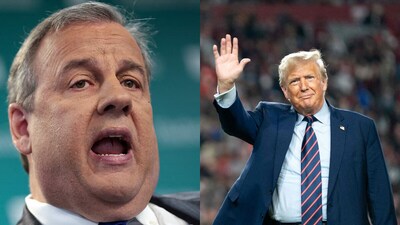Chris Christie slams Trump's 'intolerant rhetoric’ in potent election pitch (AFP/Getty Images via AFP) Chris Christie slams Trump's 'intolerant rhetoric’ in potent election pitch (AFP/Getty Images via AFP)