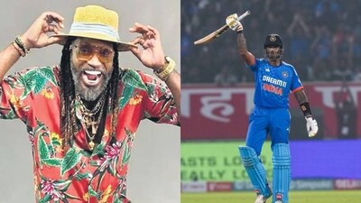 Chris Gayle had his say on India's T20 star Suryakumar Yadav Chris Gayle had his say on India's T20 star Suryakumar Yadav