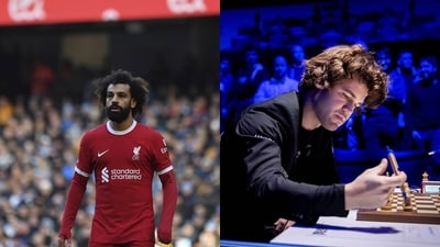 Salah said that he wishes to play five-time champion Carlsen some day. Salah said that he wishes to play five-time champion Carlsen some day.