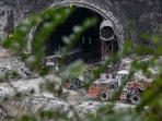 Rescue personnel work at the collapsed under construction Silkyara tunnel in the Uttarkashi district of India's Uttarakhand state, on November 27, 2023. Rescue personnel work at the collapsed under construction Silkyara tunnel in the Uttarkashi district of India's Uttarakhand state, on November 27, 2023.