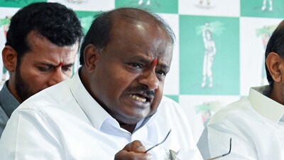 Janata Dal (Secular) leader HD Kumaraswamy. (ANI Photo) (Savitha B) Janata Dal (Secular) leader HD Kumaraswamy. (ANI Photo) (Savitha B)