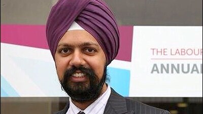 Akal Takht jathedar Giani Raghbir Singh on Monday condemned alleged death threats being issued to UK Sikh Member of Parliament Tanmanjeet Singh Dhesi over the issue violence in Gaza by Israel forces. (File)