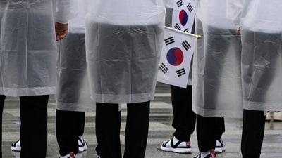 Lee Yoon-seop was convicted under a law that prohibits public praise of North Korea. (AP)