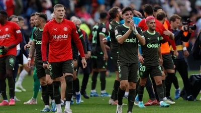 Girona have stunned La Liga this season. (AFP)