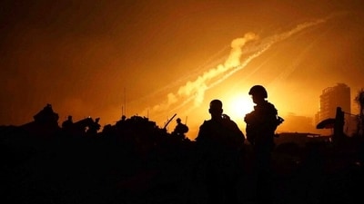 Israel's military operates in the Gaza Strip (via REUTERS)