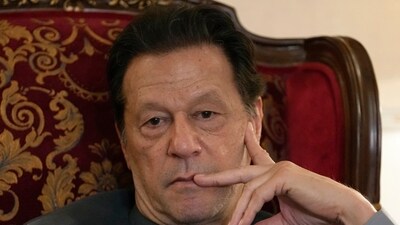 Pakistan's former prime minister Imran Khan. (AP)